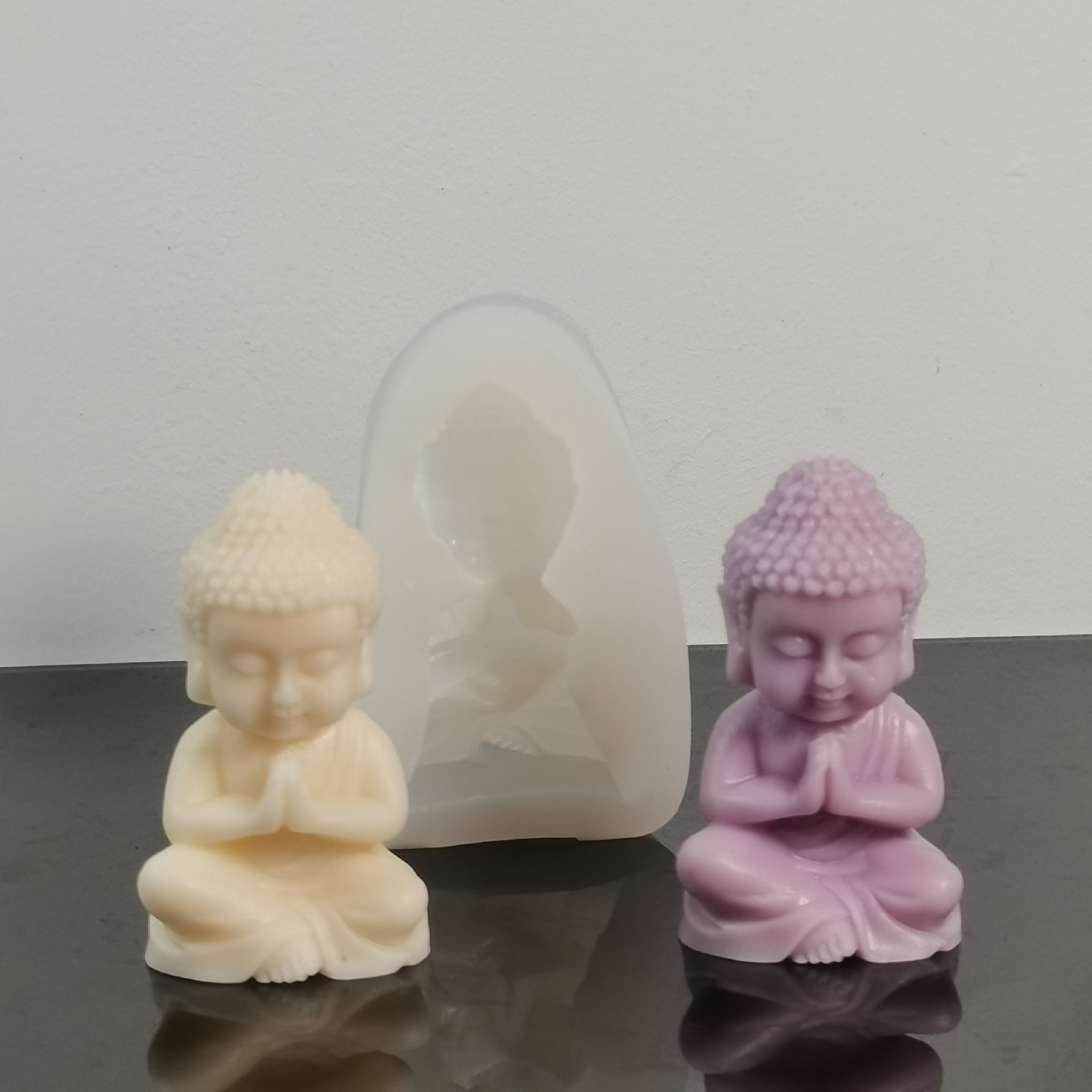 Soap Making Essentials - 3d Maitreya Siliconen Kaarsvorm Diy Kerk