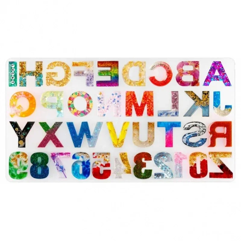 Soap Making Vendors - 1pc/2pcs/3pcs LettersAtoZ,Number0to9Silicone Mold,forDIYCrafts,Zeep maken, Kaarsen maken,