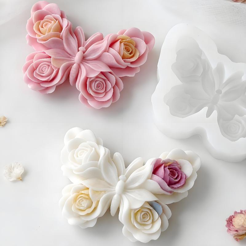 Soap Making Vendors - DIY Rose Butterfly Form siliconen mal
