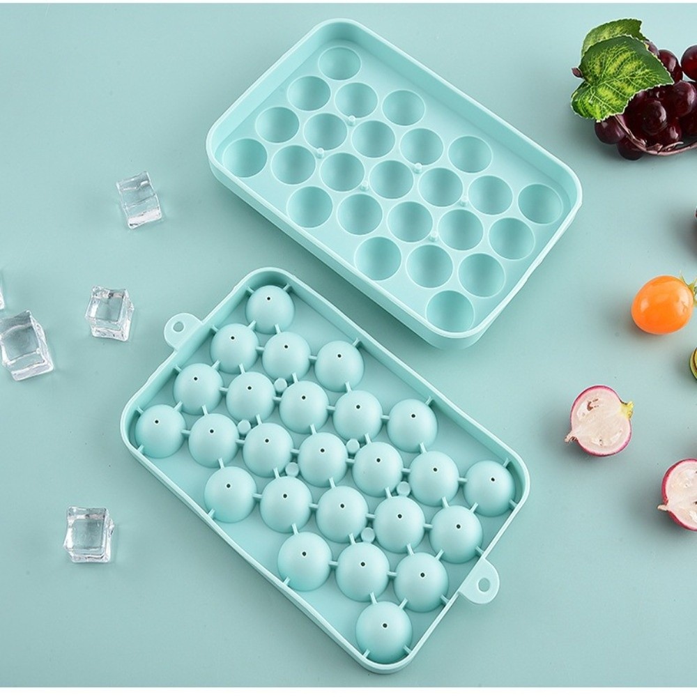 Soap Making Dish - Creatieve siliconen druivenbalvormen 25 roosters ronde