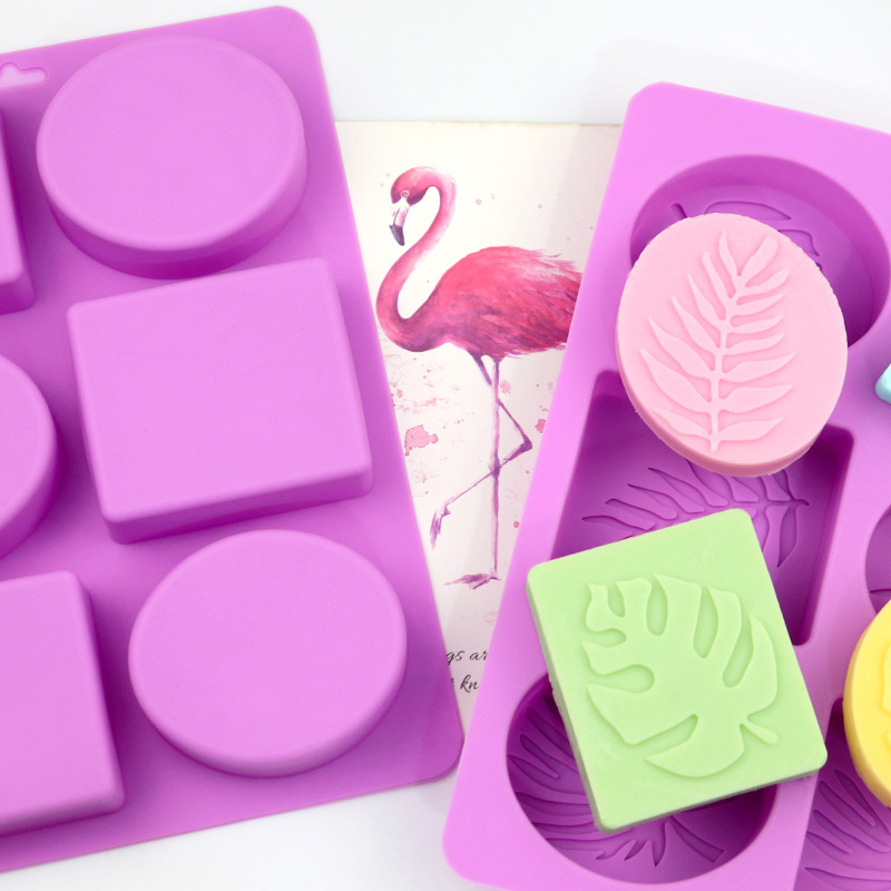 Ronde en vierkante blad silico - Soap Making Experiment recensie en prijs