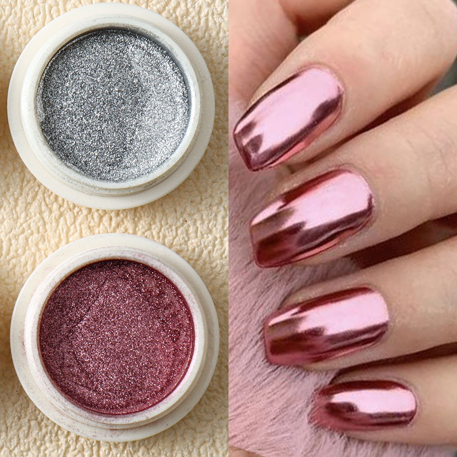6pc goud metallic spiegel glit - Mica Powder Colorant recensie en prijs