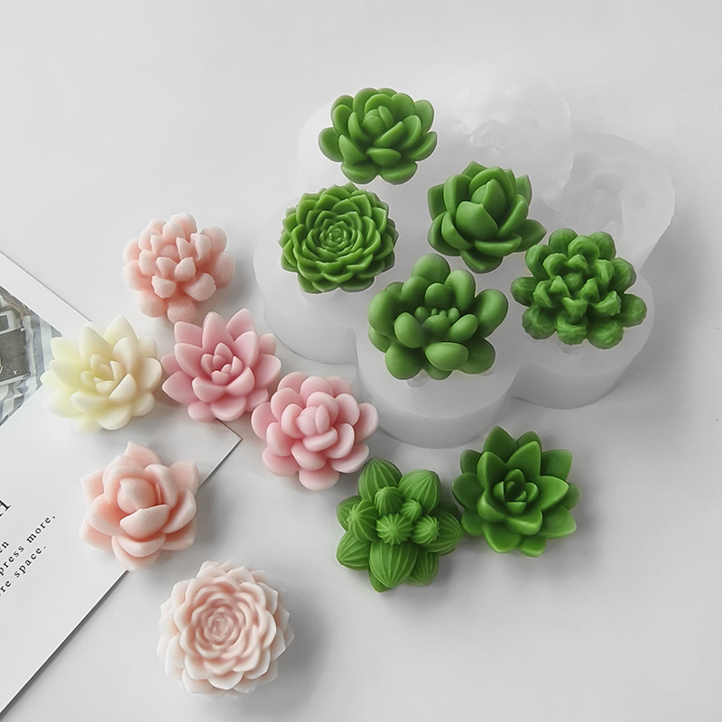 7-in-1 succulenten cactus sili - Soap Making Essentials recensie en prijs