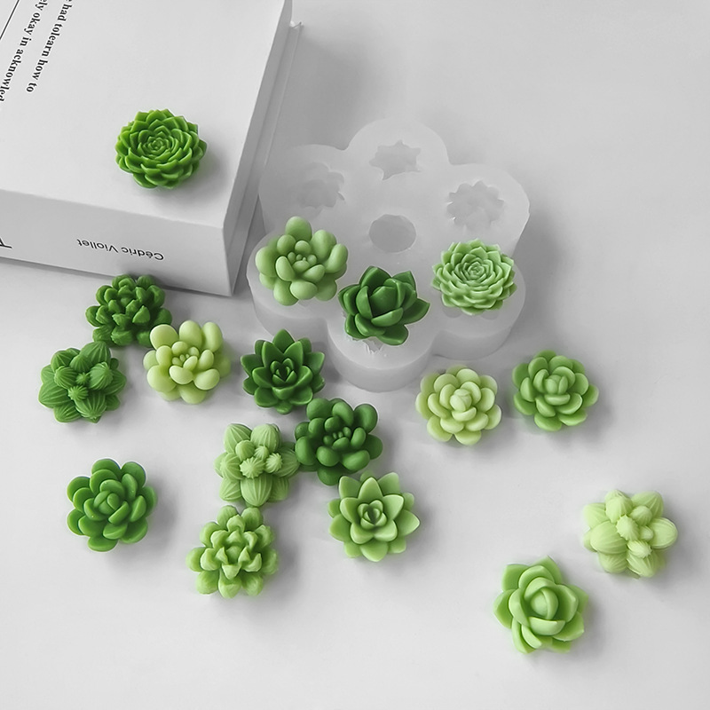 7-in-1 succulenten cactus sili - Soap Making Essentials recensie en prijs