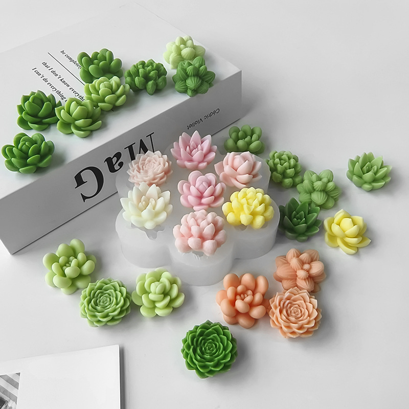 7-in-1 succulenten cactus sili - Soap Making Essentials recensie en prijs