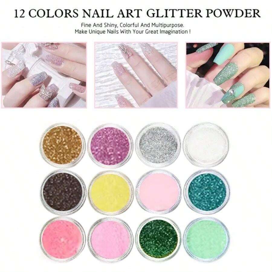 Complete Acrylpoeder Nagelset, - Mica Powder Colorant recensie en prijs