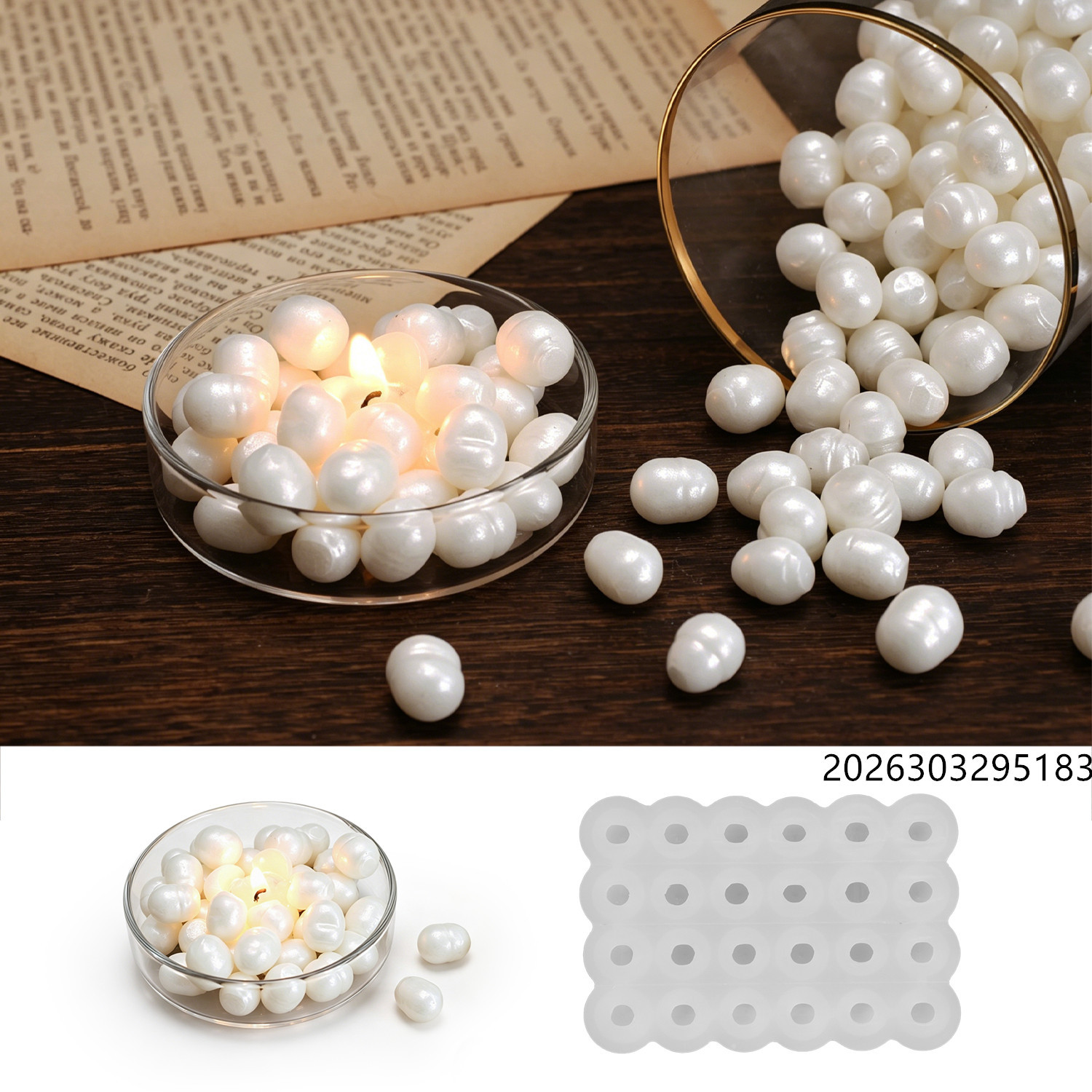 Healing Ocean Pearl Mirror Wax - Soap Making Dish recensie en prijs