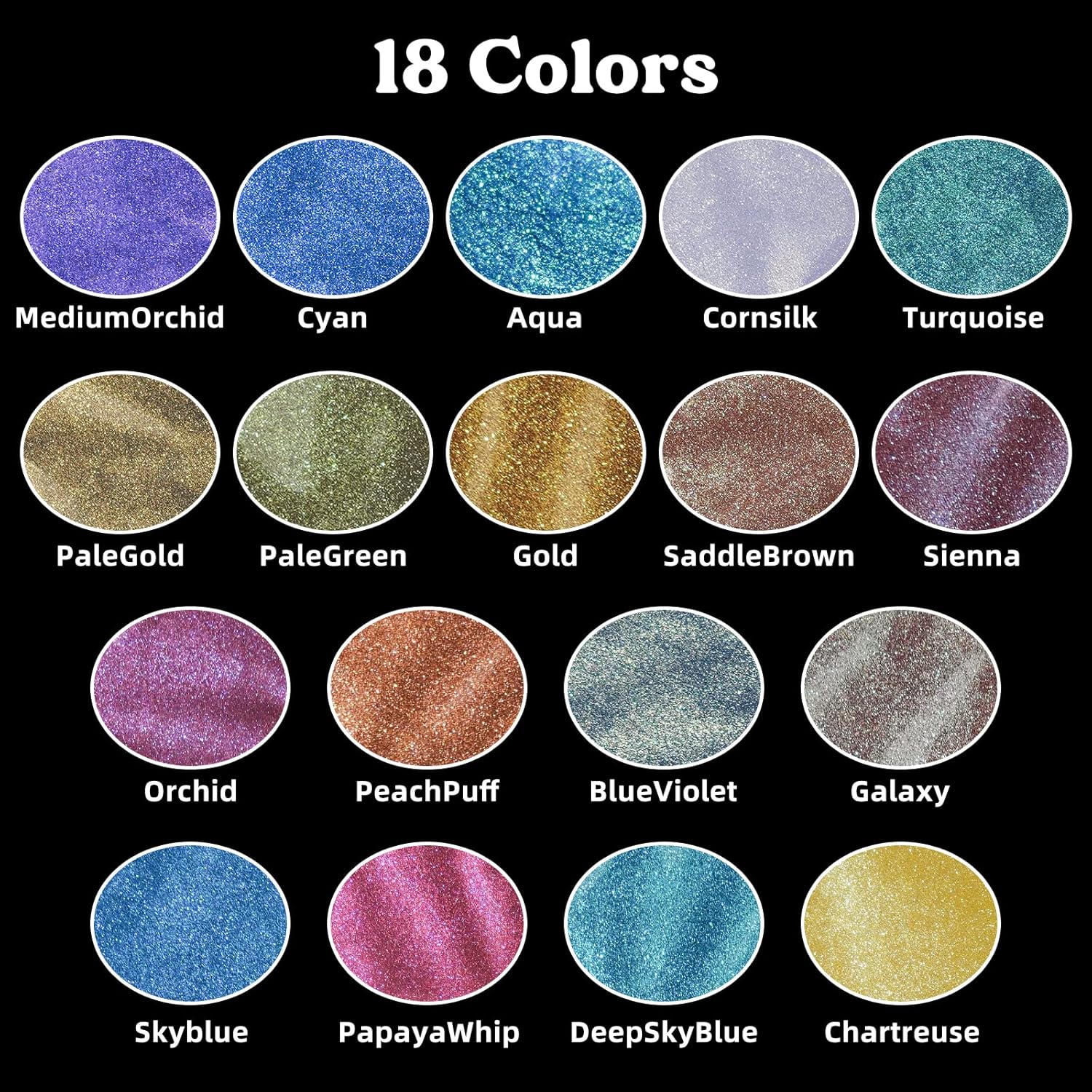 18-kleurig kameleonmica poeder - Mica Powder Colorant recensie en prijs