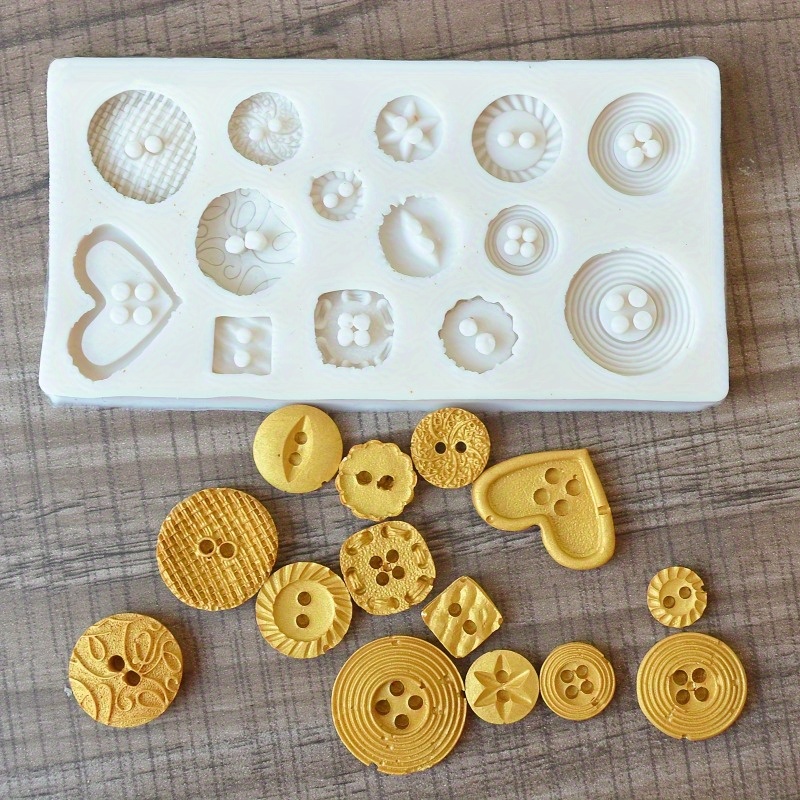 Knopvormige siliconen mal voor - Soap Making Dish recensie en prijs