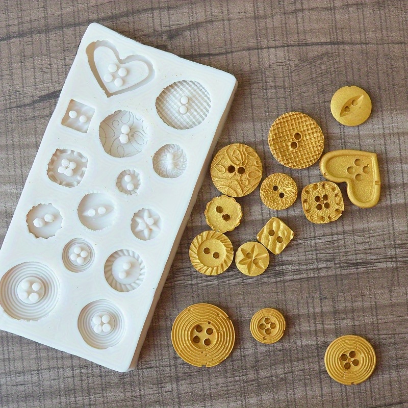 Knopvormige siliconen mal voor - Soap Making Dish recensie en prijs
