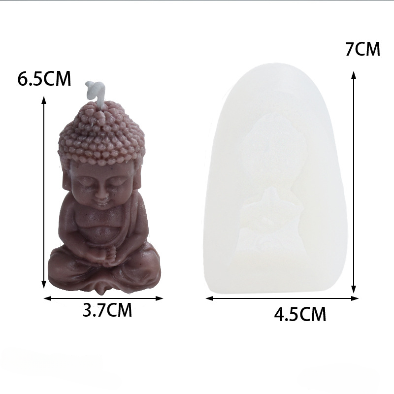 3d Maitreya Siliconen Kaarsvor - Soap Making Essentials recensie en prijs