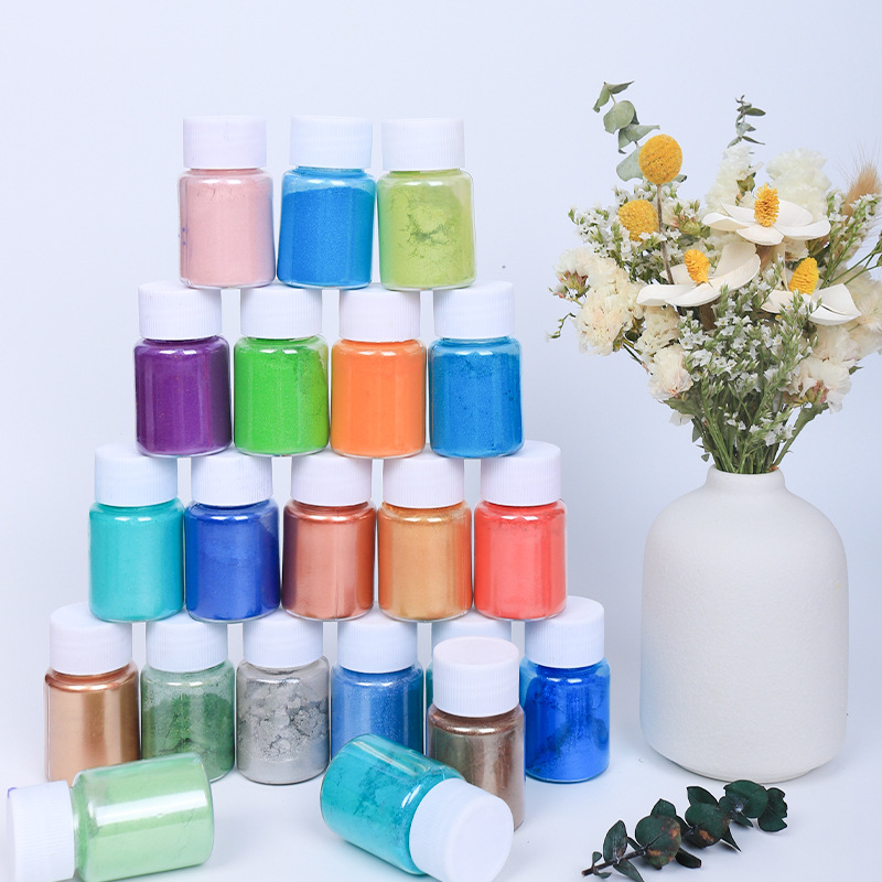 20ml-54colors Slanke Parel Nag - Mica Powder Colorant recensie en prijs