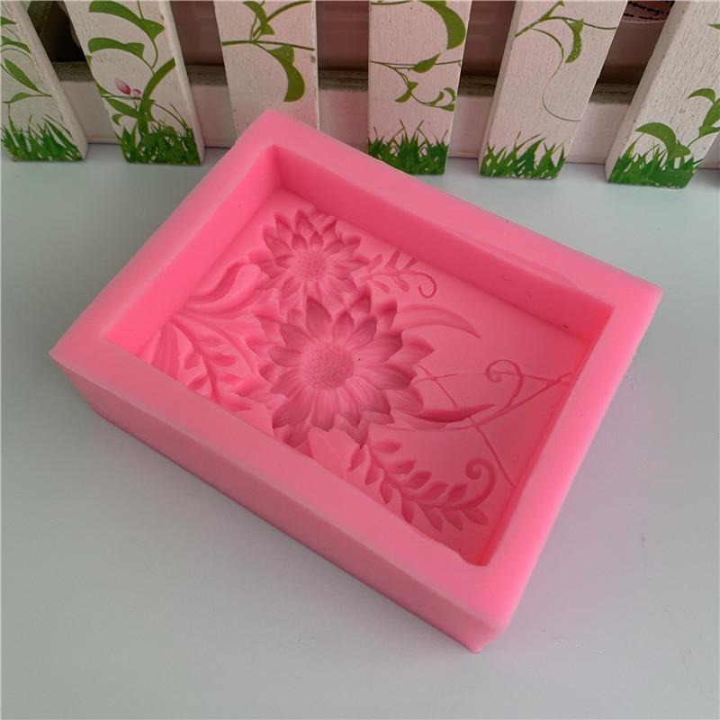 1pc 3D Vierkante Roos Bloem Si - Soap Making Experiment recensie en prijs
