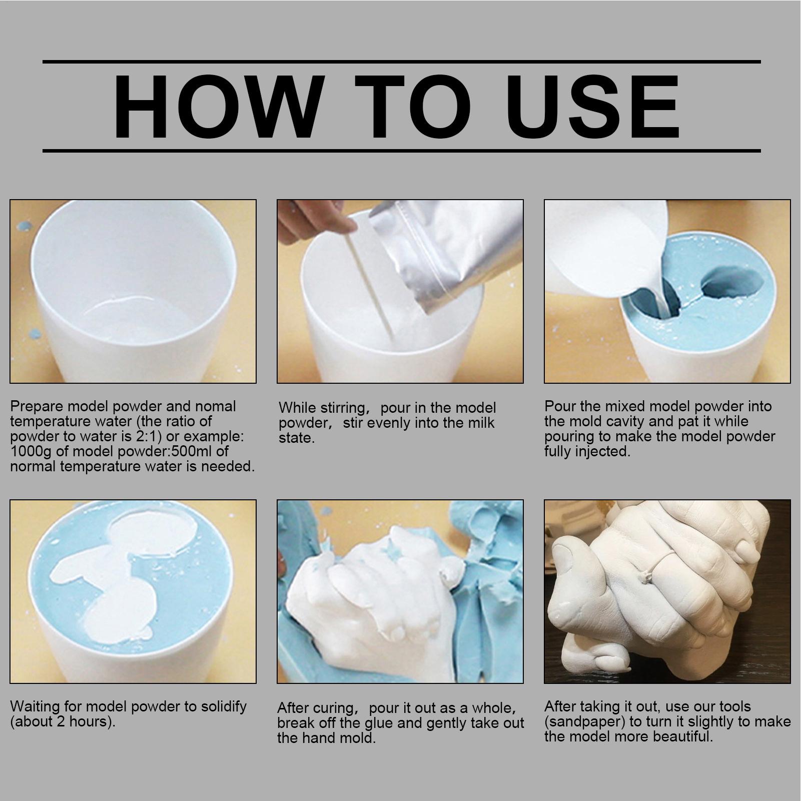 Baby Hand- en Voetafdruk Gipss - Soap Making Experiment recensie en prijs