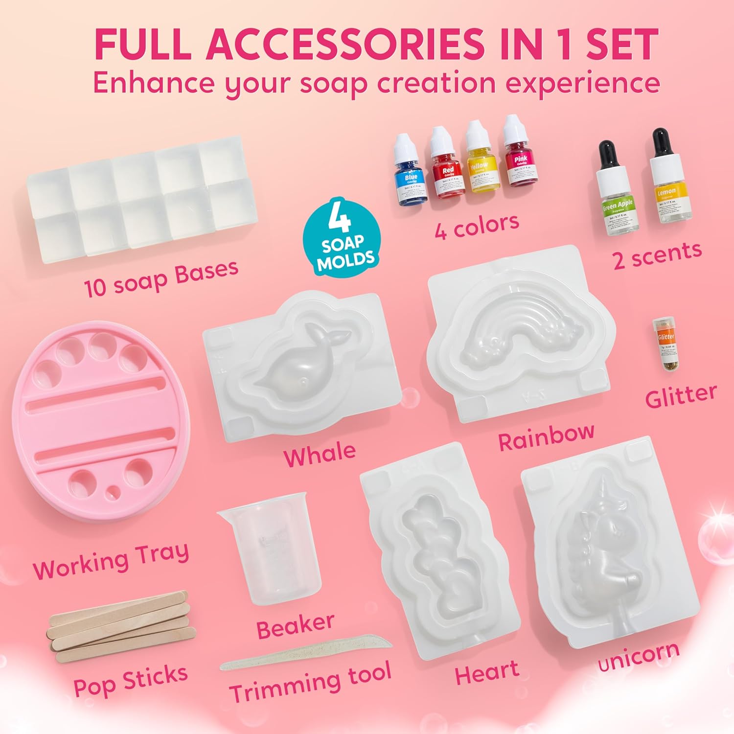 JOYFY Eenhoorn Zeep Maken Kit  - Soap Making Experiment recensie en prijs