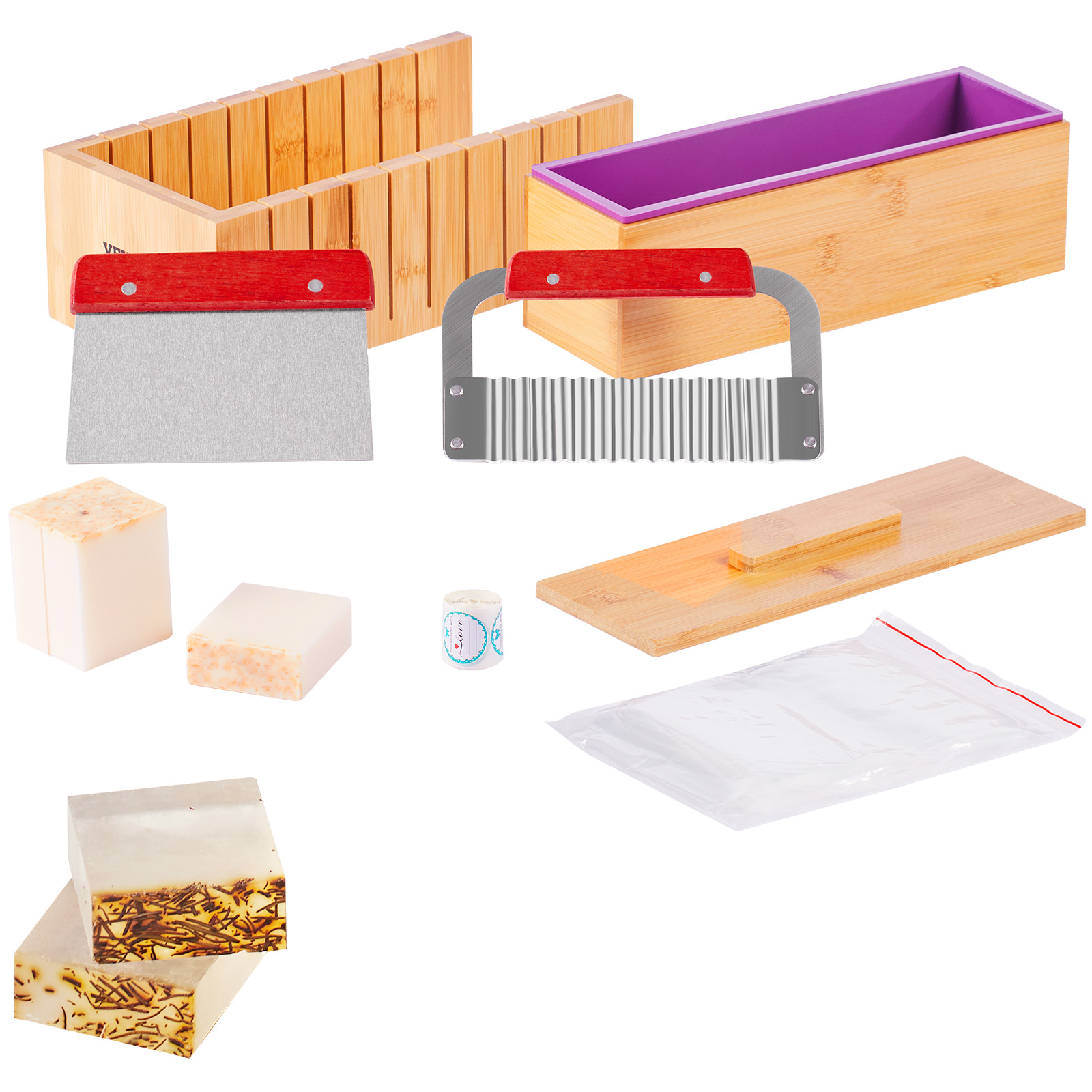 VEVOR Zeepmaakset Bamboe Snijd - Soap Making Experiment recensie en prijs