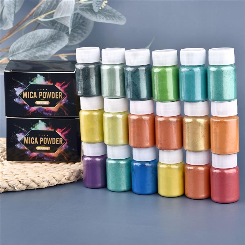 6-delige set epoxyhars kleurst - Mica Powder Colorant recensie en prijs